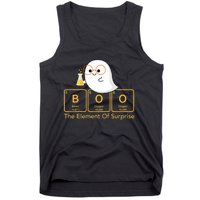 Chemistry Boo The Element Of Surprise Cute Chemist Halloween Tank Top