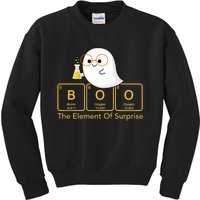 Chemistry Boo The Element Of Surprise Cute Chemist Halloween Kids Sweatshirt