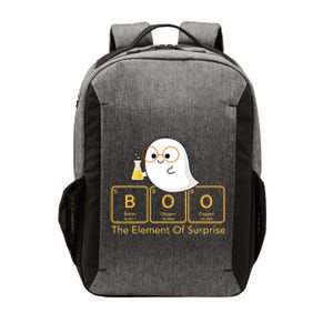 Chemistry Boo The Element Of Surprise Cute Chemist Halloween Vector Backpack