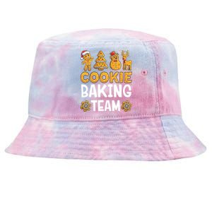 Cookie Baking Team Christmas Xmas Crew Gingerbread Gift Tie-Dyed Bucket Hat