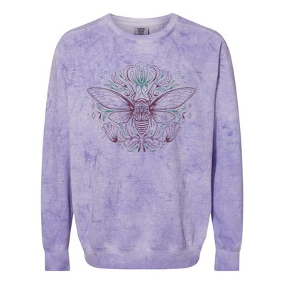 Cicada Brood The Fascinating World of Insects Colorblast Crewneck Sweatshirt