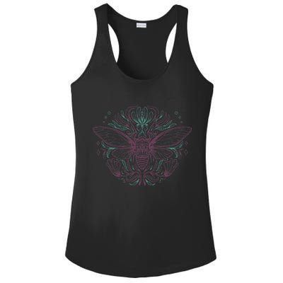 Cicada Brood The Fascinating World of Insects Ladies PosiCharge Competitor Racerback Tank