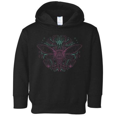 Cicada Brood The Fascinating World of Insects Toddler Hoodie