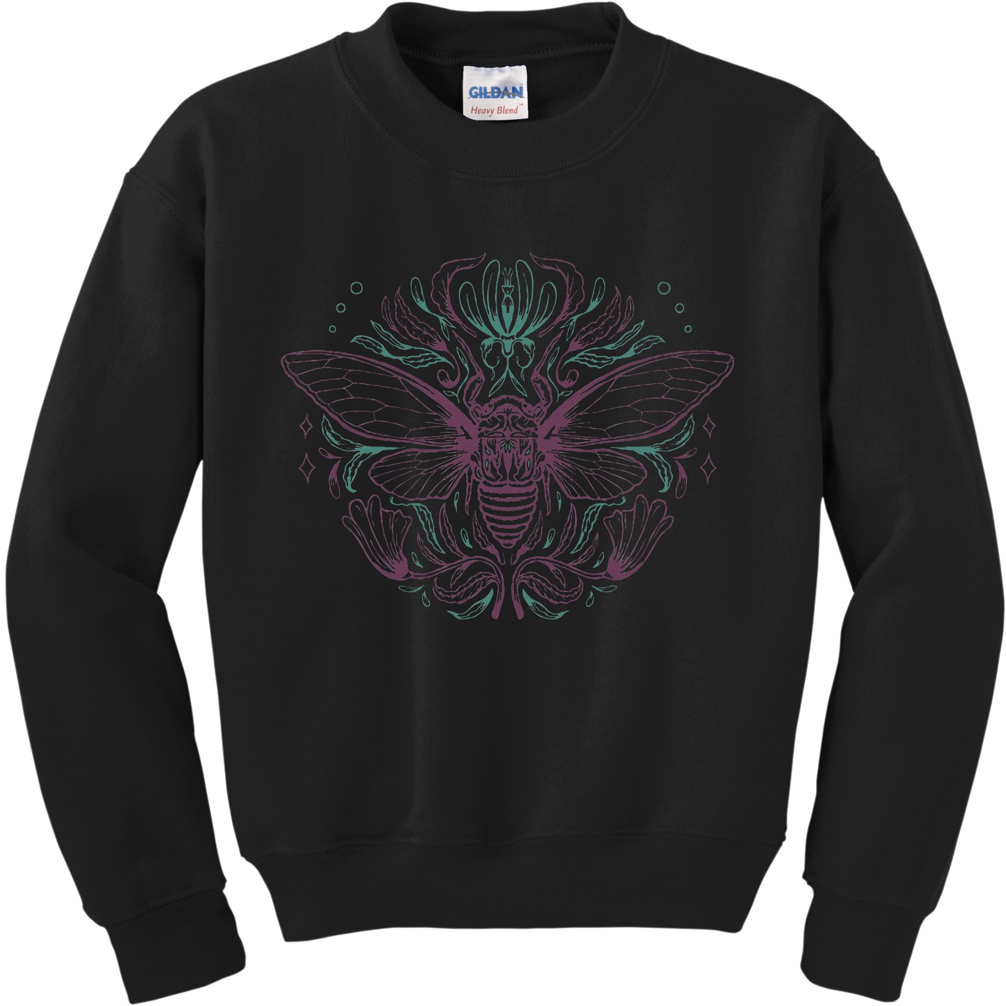 Cicada Brood The Fascinating World of Insects Kids Sweatshirt