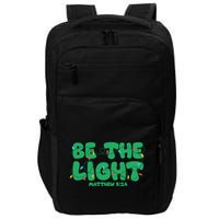 Christmas Be The Light Matthew 5 14 Impact Tech Backpack