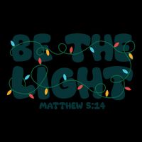 Christmas Be The Light Matthew 5 14 Mug