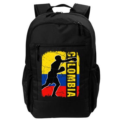Colombian Boxing Team Colombia Flag Boxing Gloves Backpack