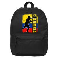 Colombian Boxing Team Colombia Flag Boxing Gloves 16 in Basic Backpack