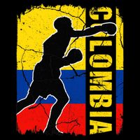 Colombian Boxing Team Colombia Flag Boxing Gloves 16 in Basic Backpack