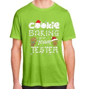 Cookie Baking Team Tester Gingerbread Christmas Adult ChromaSoft Performance T-Shirt