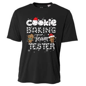 Cookie Baking Team Tester Gingerbread Christmas Cooling Performance Crew T-Shirt