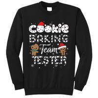 Cookie Baking Team Tester Gingerbread Christmas Sweatshirt