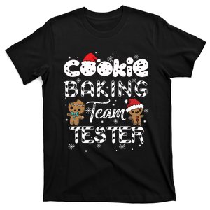 Cookie Baking Team Tester Gingerbread Christmas T-Shirt