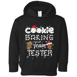 Cookie Baking Team Tester Gingerbread Christmas Toddler Hoodie