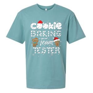 Cookie Baking Team Tester Gingerbread Christmas Sueded Cloud Jersey T-Shirt