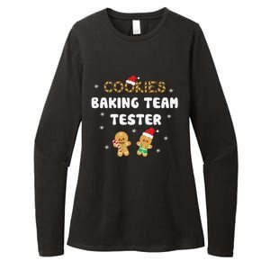 Cookies Banking Team Tester Gift Womens CVC Long Sleeve Shirt