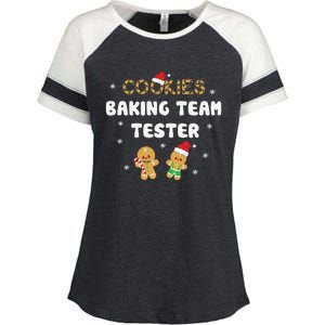 Cookies Banking Team Tester Gift Enza Ladies Jersey Colorblock Tee