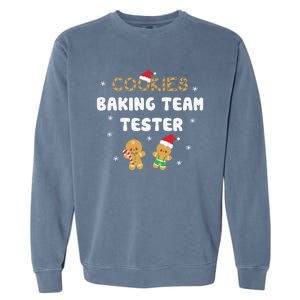 Cookies Banking Team Tester Gift Garment-Dyed Sweatshirt