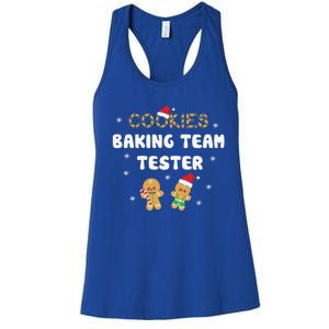 Cookies Banking Team Tester Gift Women's Racerback Tank