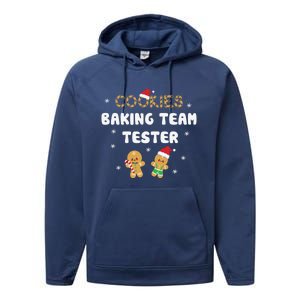 Cookies Banking Team Tester Gift Performance Fleece Hoodie