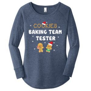 Cookies Banking Team Tester Gift Women's Perfect Tri Tunic Long Sleeve Shirt