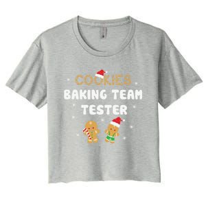 Cookies Banking Team Tester Gift Women's Crop Top Tee