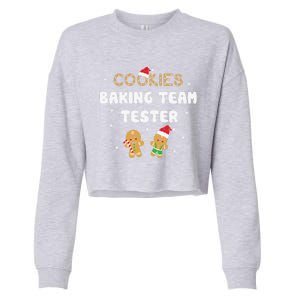 Cookies Banking Team Tester Gift Cropped Pullover Crew