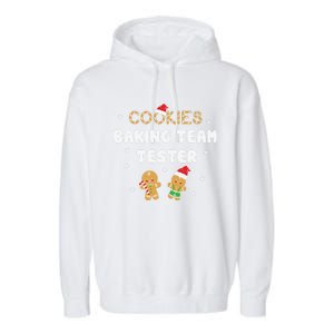 Cookies Banking Team Tester Gift Garment-Dyed Fleece Hoodie