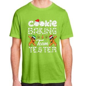 Cookie Baking Team Tester Christmas Family Funny Gingerbread Gift Adult ChromaSoft Performance T-Shirt