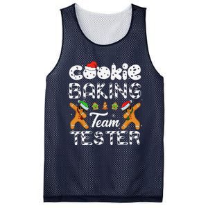 Cookie Baking Team Tester Christmas Family Funny Gingerbread Gift Mesh Reversible Basketball Jersey Tank