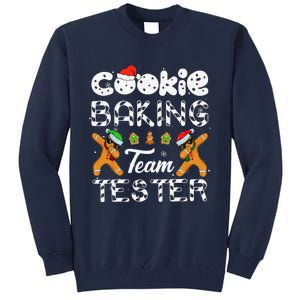 Cookie Baking Team Tester Christmas Family Funny Gingerbread Gift Tall Sweatshirt