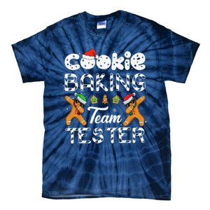 Cookie Baking Team Tester Christmas Family Funny Gingerbread Gift Tie-Dye T-Shirt