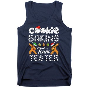 Cookie Baking Team Tester Christmas Family Funny Gingerbread Gift Tank Top