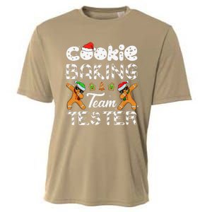 Cookie Baking Team Tester Christmas Family Funny Gingerbread Gift Cooling Performance Crew T-Shirt