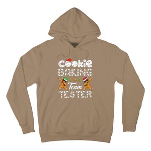 Cookie Baking Team Tester Christmas Family Funny Gingerbread Gift Hoodie