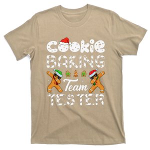 Cookie Baking Team Tester Christmas Family Funny Gingerbread Gift T-Shirt