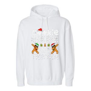 Cookie Baking Team Tester Christmas Family Funny Gingerbread Gift Garment-Dyed Fleece Hoodie