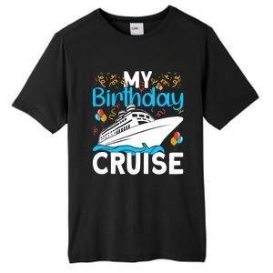 Cruising Boat Trip My Birthday Cruise Tall Fusion ChromaSoft Performance T-Shirt