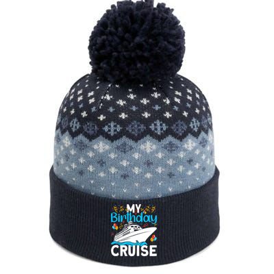 Cruising Boat Trip My Birthday Cruise The Baniff Cuffed Pom Beanie