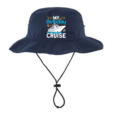 Cruising Boat Trip My Birthday Cruise Legacy Cool Fit Booney Bucket Hat