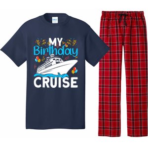 Cruising Boat Trip My Birthday Cruise Pajama Set