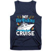 Cruising Boat Trip My Birthday Cruise Tank Top