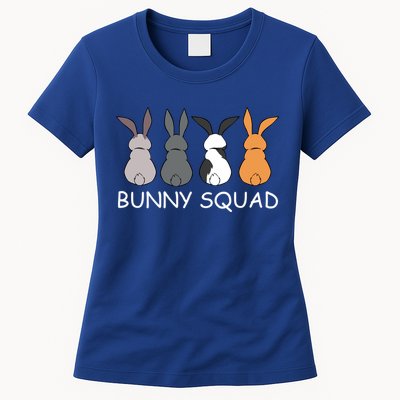Cute Bunny Team Squad Rabbit Bunnies Cool Gift Womens T-Shirt