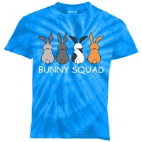 Cute Bunny Team Squad Rabbit Bunnies Cool Gift Kids Tie-Dye T-Shirt