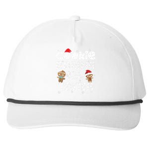 Cookie Baking Team Tester Gingerbread Christmas Snapback Five-Panel Rope Hat