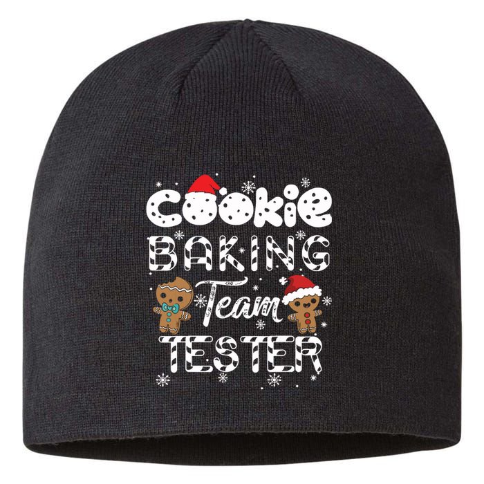 Cookie Baking Team Tester Gingerbread Christmas Sustainable Beanie