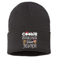 Cookie Baking Team Tester Gingerbread Christmas Sustainable Knit Beanie