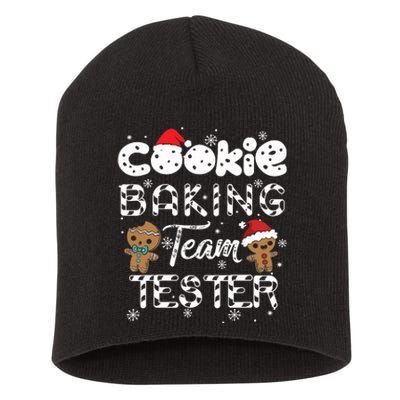 Cookie Baking Team Tester Gingerbread Christmas Short Acrylic Beanie