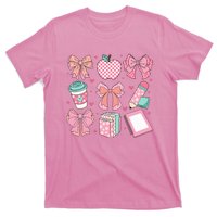 Coquette Bow Teacher Cute Teacher Life T-Shirt