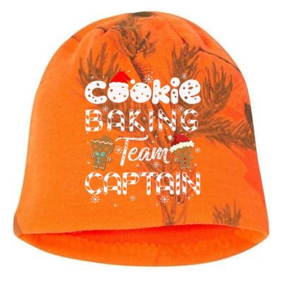 Cookie Baking Team Captain Gingerbread Christmas Kati - Camo Knit Beanie